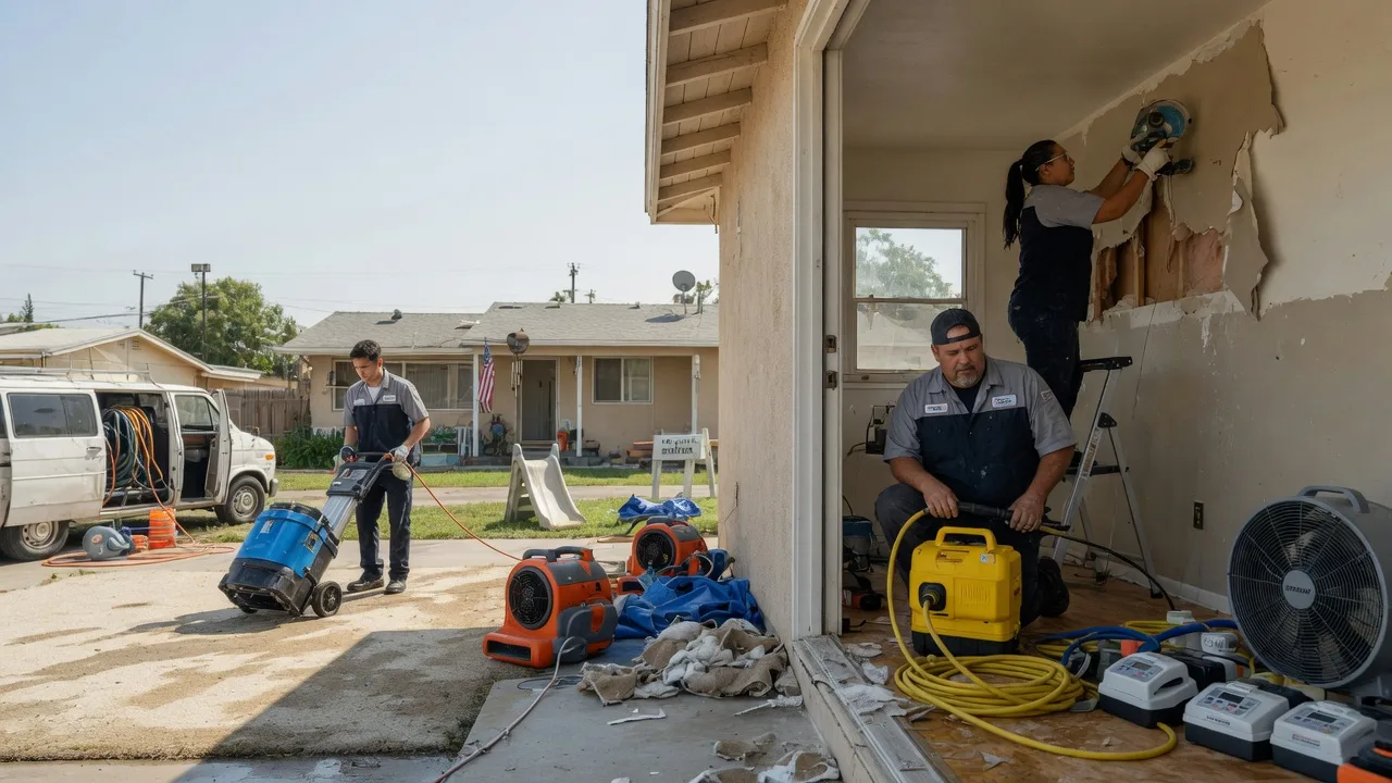 Water Damage Restoration in Mechanicsburg, OH near me